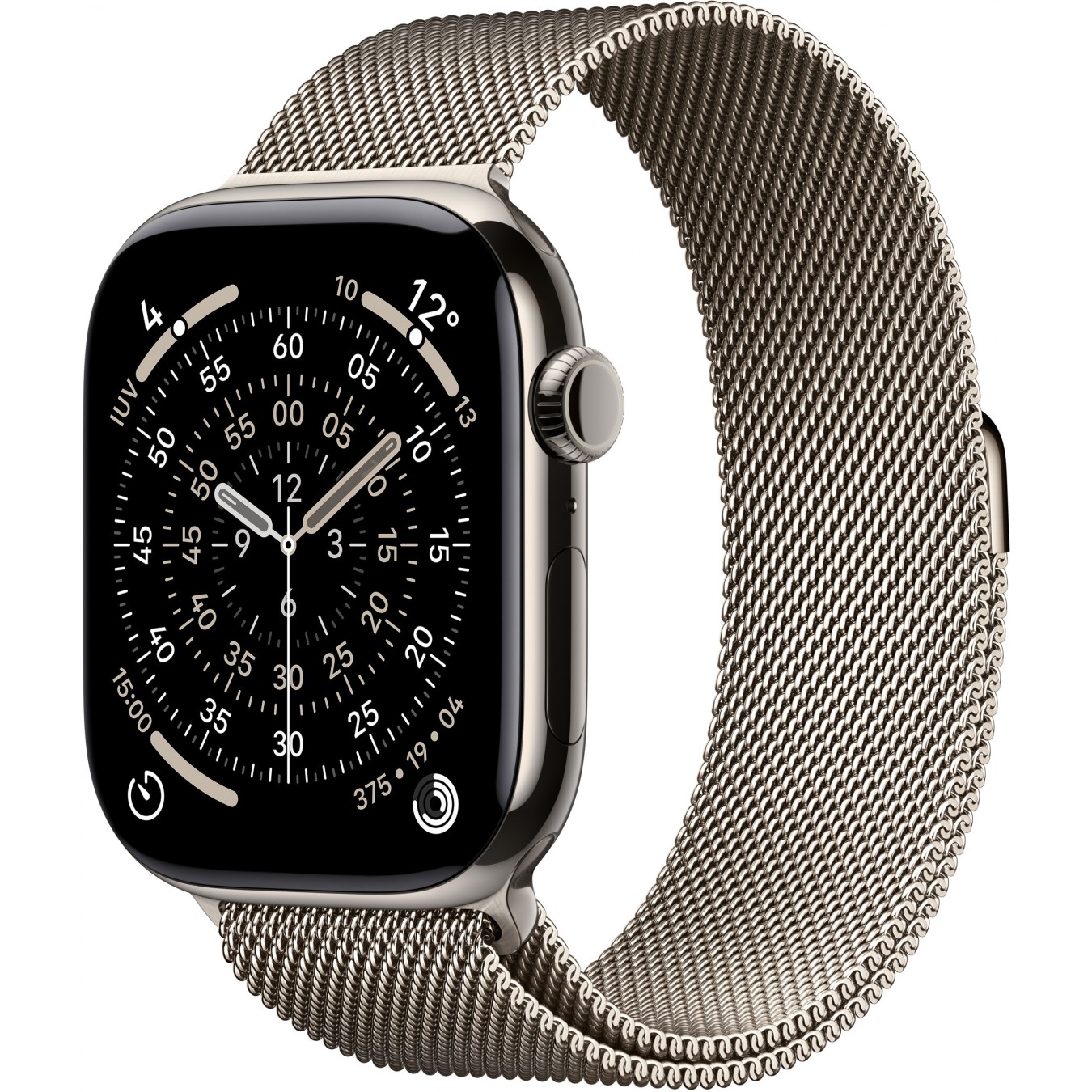 Apple Watch - S11 - Titan Natural Cellular 46mm (Milanaise Band natural) S M — Buy in Cyprus with Fast Delivery