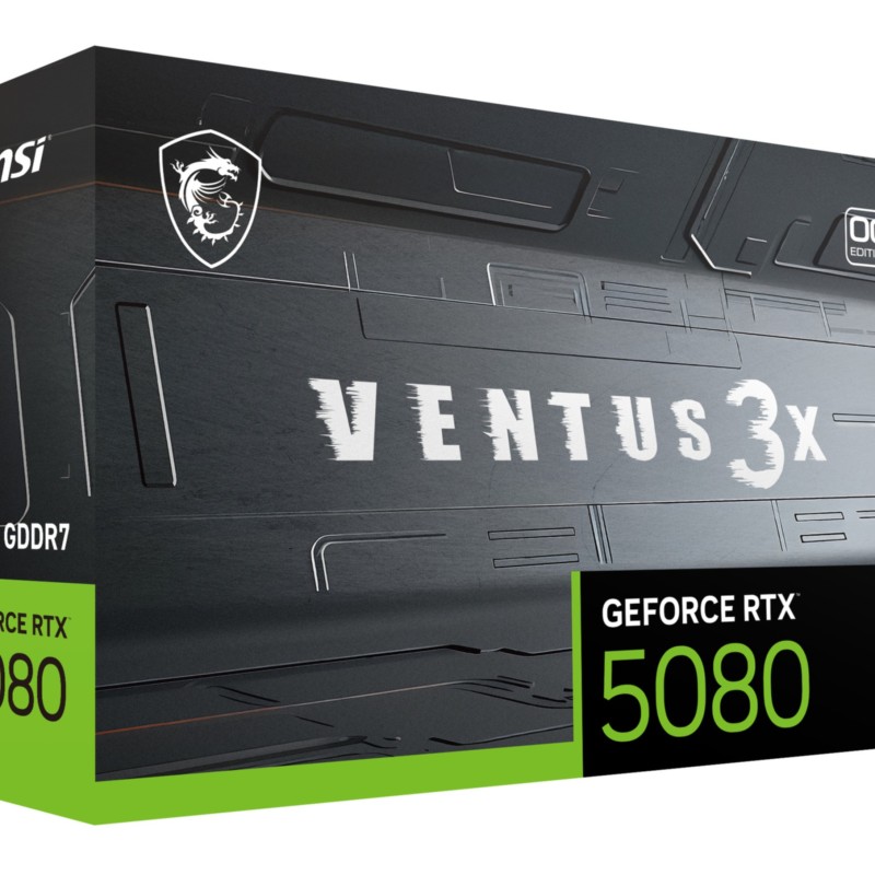 Buy MSI VENTUS 3X OC PLUS - GeForce RTX 5080 - 16GB GDDR7, Boost 2640 MHz, Tripl... in Cyprus, Nicosia, Limassol, Larnaka, Pafos