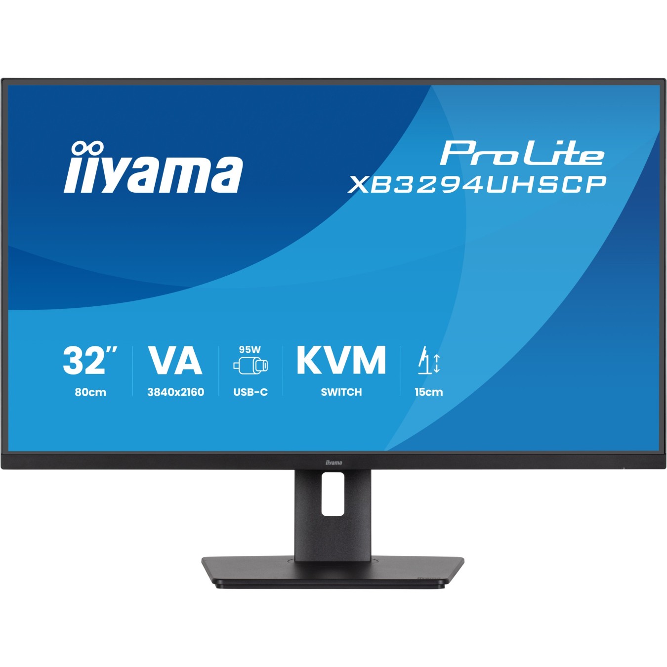 IIYAMA 80.0cm (32') - XB3294UHSCP-B1 - 16:9 2xHDMI+DP+2xUSB-C — Buy in Cyprus with Fast Delivery