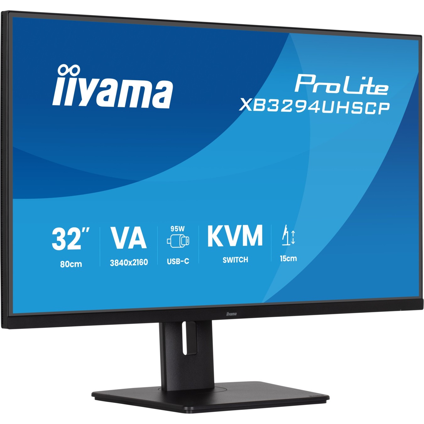 IIYAMA 80.0cm (32') - XB3294UHSCP-B1 - 16:9 2xHDMI+DP+2xUSB-C — Buy in Cyprus with Fast Delivery