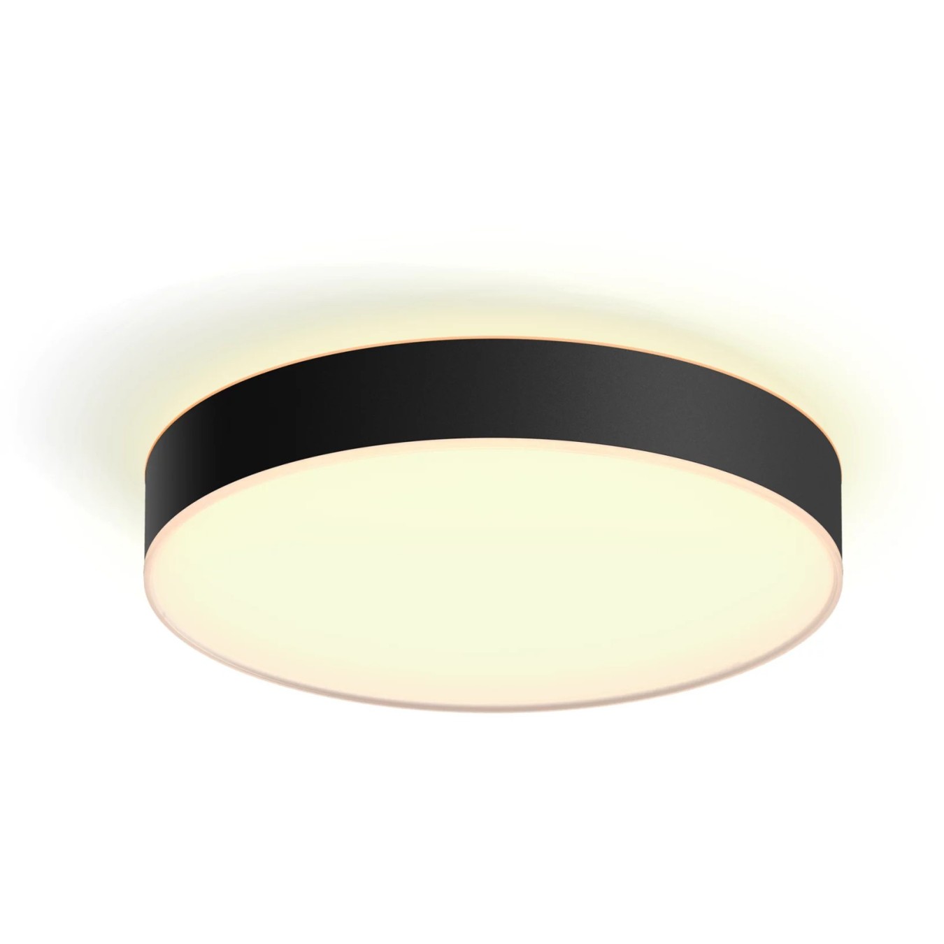 Philips Hue White Ambiance Enrave Ceiling Light L Black - 4500lm incl DS — Buy in Cyprus with Fast Delivery
