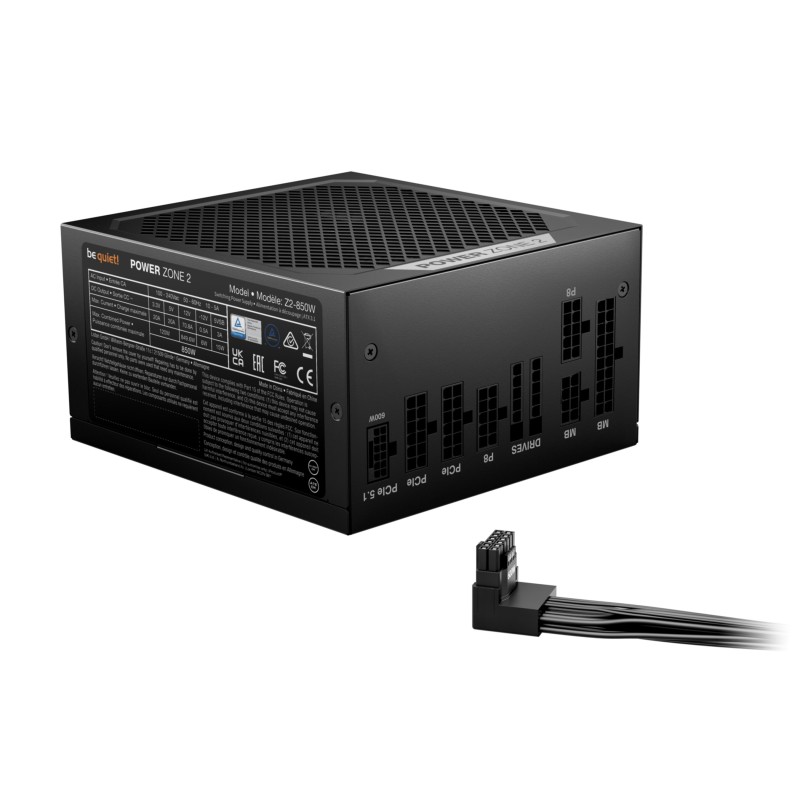 Buy be quiet! Power Zone 2 850W - BP007EU - Fully-Modular, 80 PLUS Platinum, ATX... in Cyprus, Nicosia, Limassol, Larnaka, Pafos