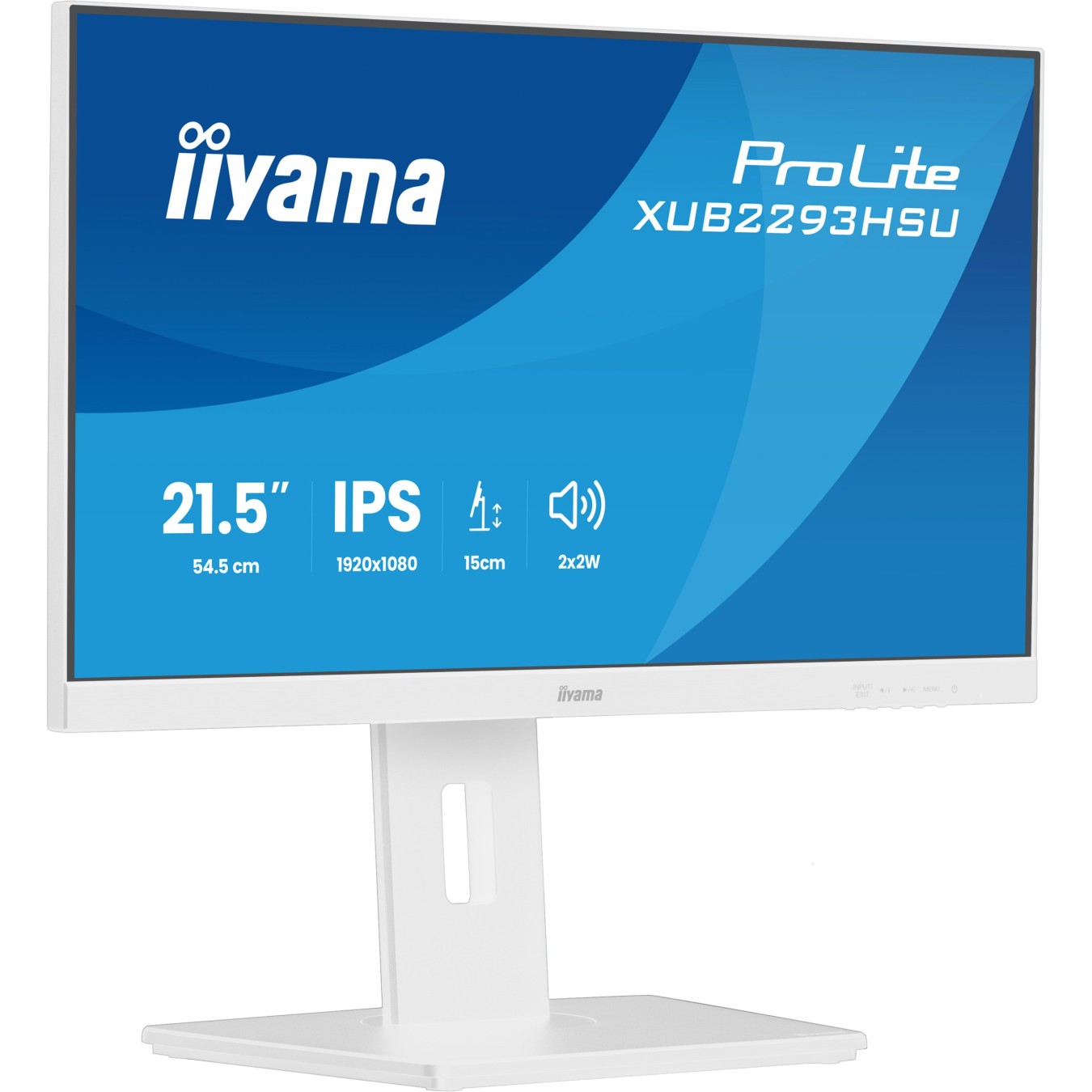 IIYAMA 54.5 cm (21.5 in) - XUB2293HSU-W7 - 16:9 HDMI+DP+2xUSB — Buy in Cyprus with Fast Delivery
