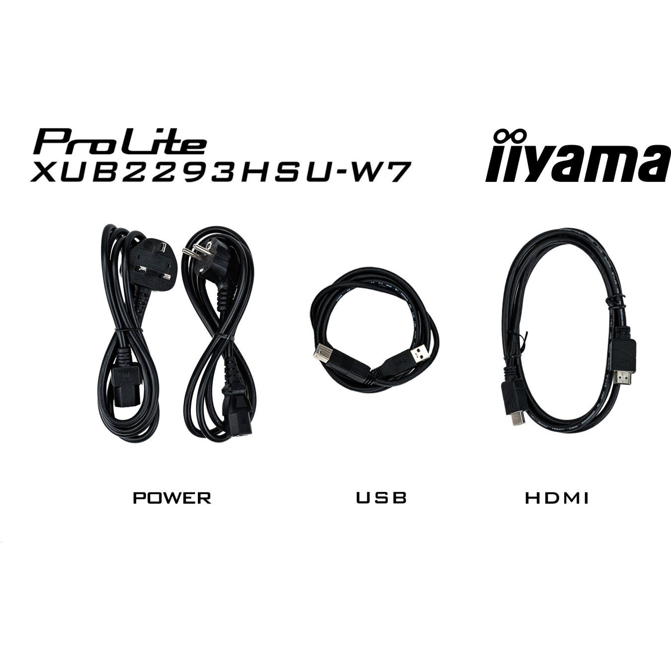 IIYAMA 54.5 cm (21.5 in) - XUB2293HSU-W7 - 16:9 HDMI+DP+2xUSB — Buy in Cyprus with Fast Delivery