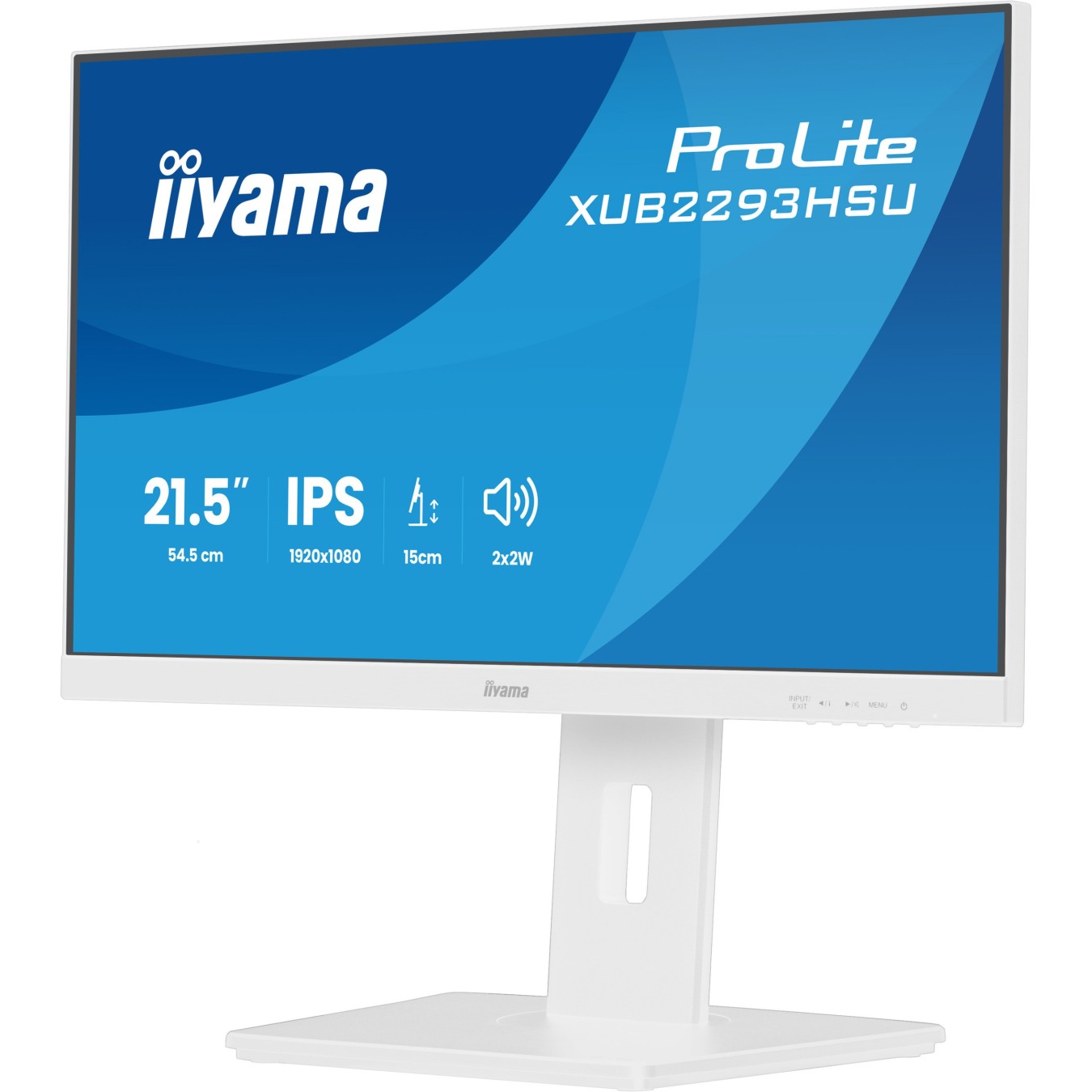 IIYAMA 54.5 cm (21.5 in) - XUB2293HSU-W7 - 16:9 HDMI+DP+2xUSB — Buy in Cyprus with Fast Delivery