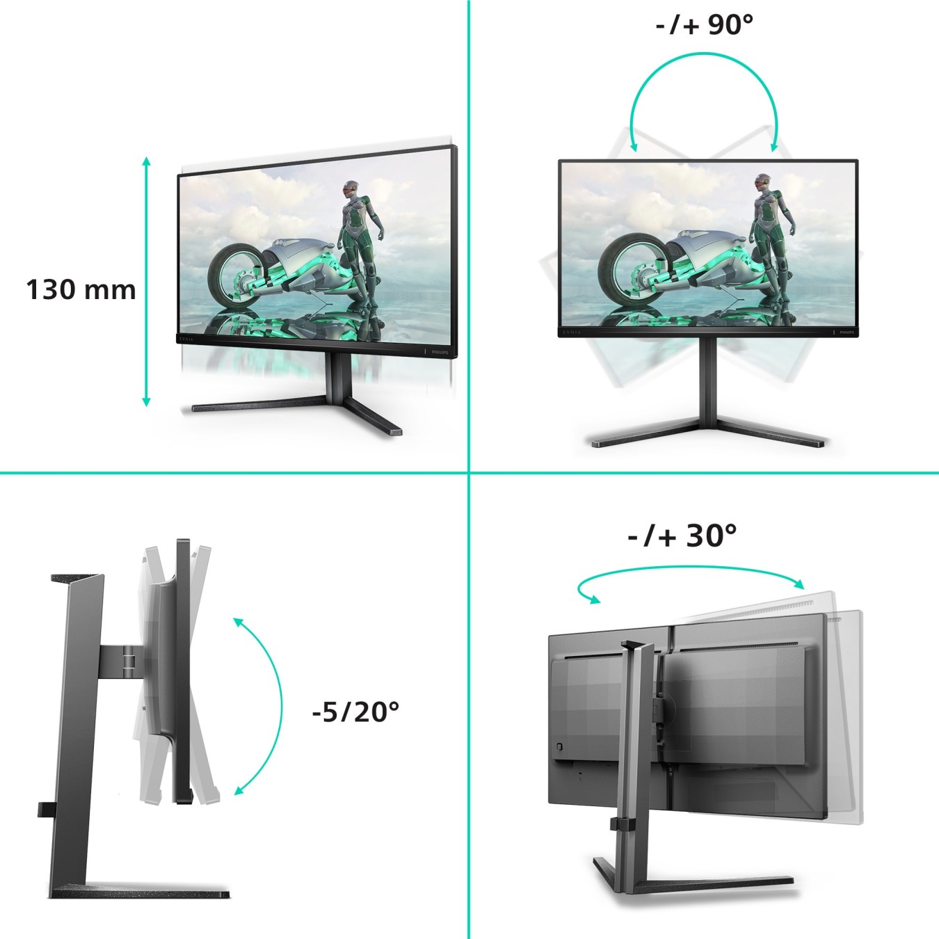 Philips Monitor - 25M2N3200U 00 — Buy in Cyprus with Fast Delivery