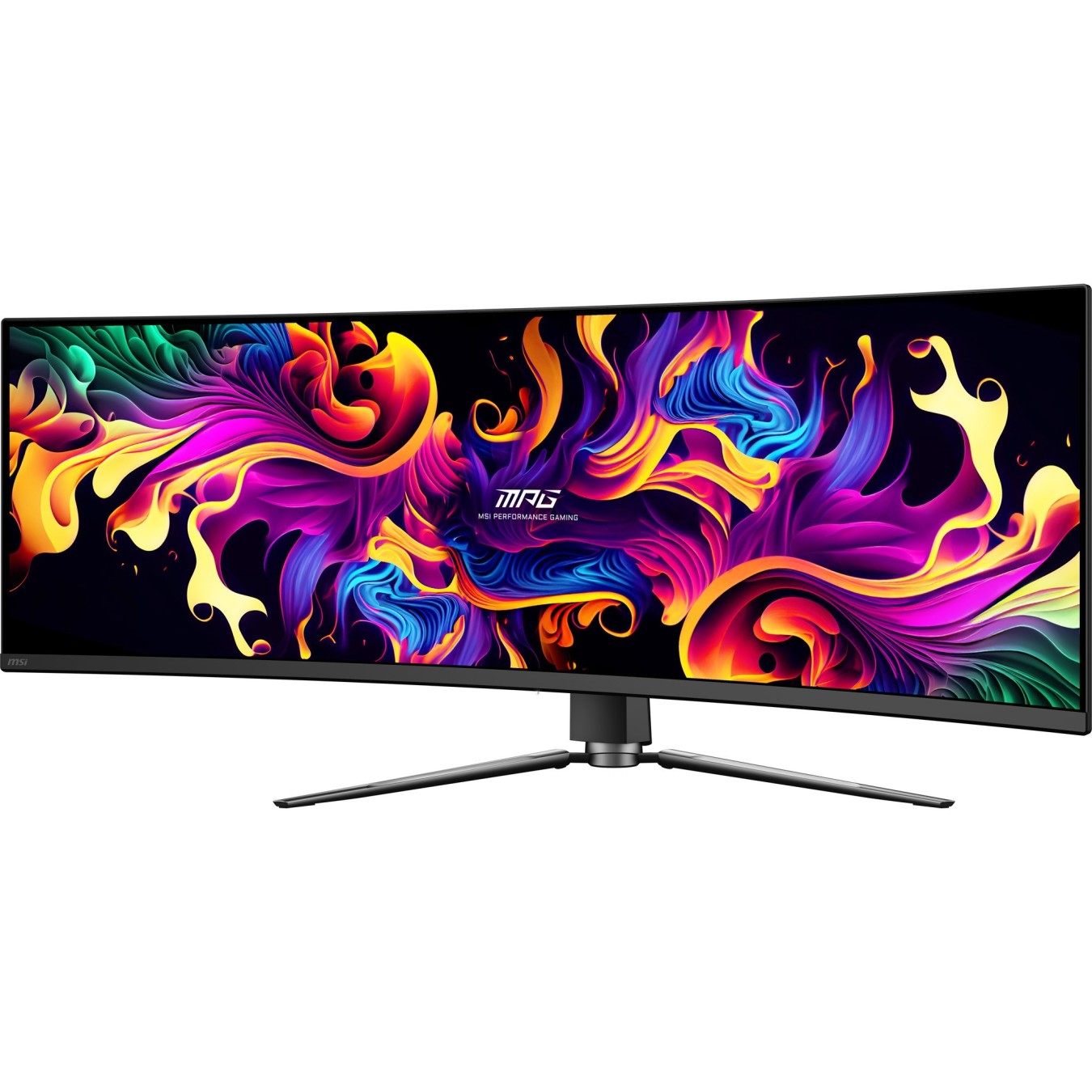 MSI MPG QD-OLED - 491CQPXDE - 124.5 cm (49 inches), Black, Dual QHD, Curved, USB-Hub, USB-C, 240 Hz Panel