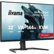 iiyama G-MASTER - GB3261UHSCP-B1 - 80 cm (31.5"), 3840x2160, 16:9, VA, 0.6ms, 144Hz, HDMI 2.1×2, DisplayPort 1.4, USB-C (95W)