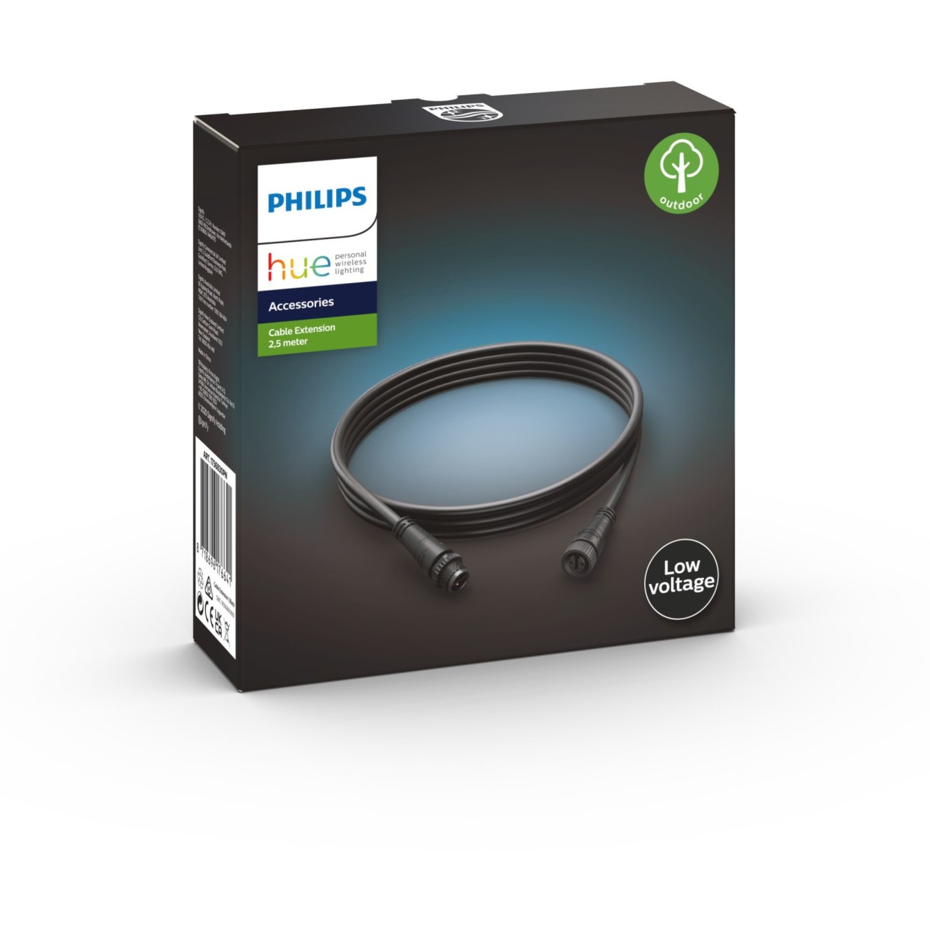 Philips Hue Outdoor Extension Cable - 2.5 m — Buy in Cyprus with Fast Delivery