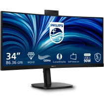 Philips 86.4cm (34.0') 21:09 2xHDMI+DP+USB-C - 34B2U3600CH - Black — Buy in Cyprus with Fast Delivery