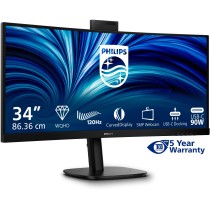 Philips 86.4cm (34.0') 21:09 2xHDMI+DP+USB-C - 34B2U3600CH - Black — Buy in Cyprus with Fast Delivery