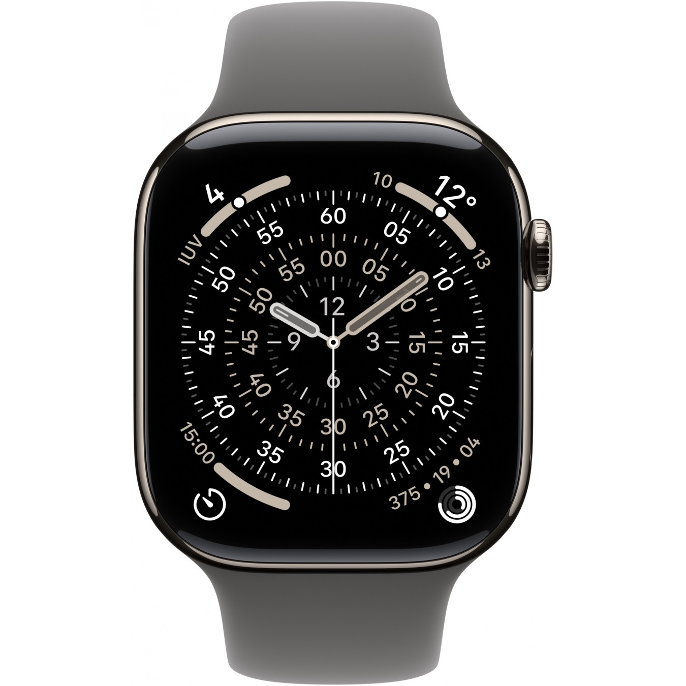 Apple Watch - S11 - Titan Natural Cellular 42mm (Sport Band Gray) M L — Buy in Cyprus with Fast Delivery