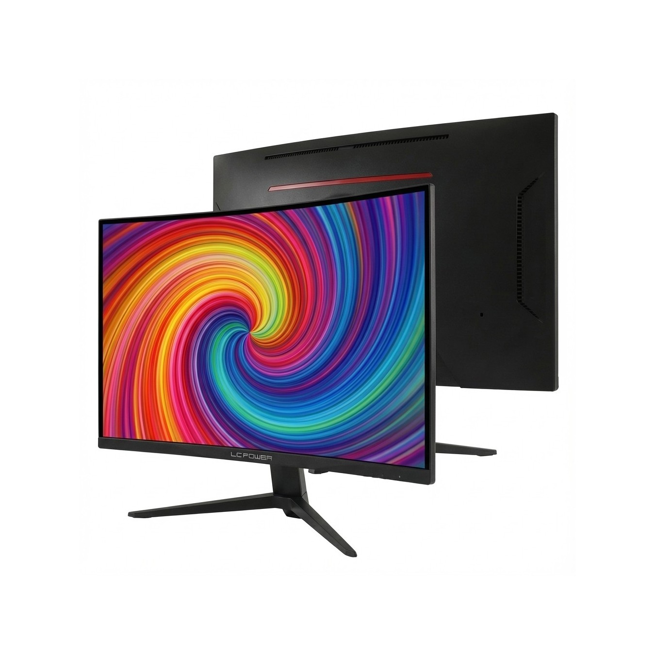LC-Power 68.6cm (27') - LC-M27FC - FHD 16:9 1xDP+2xHDMI — Buy in Cyprus with Fast Delivery