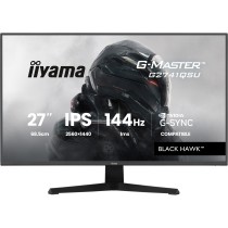 iiyama G-Master - G2741QSU-B1 - 16:9 QHD IPS 1 ms (MPRT) 144 Hz HDMI 2.0 DisplayPort 1.4 VESA 100...