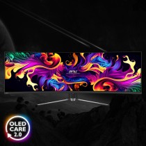 MPG Curved Gaming Monitor - 491CQPDE - QD-OLED Curved Gaming Monitor 124.46 cm (49'') — Buy in Cyprus with Fast Delivery