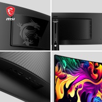 MPG Curved Gaming Monitor - 491CQPDE - QD-OLED Curved Gaming Monitor 124.46 cm (49'') — Buy in Cyprus with Fast Delivery