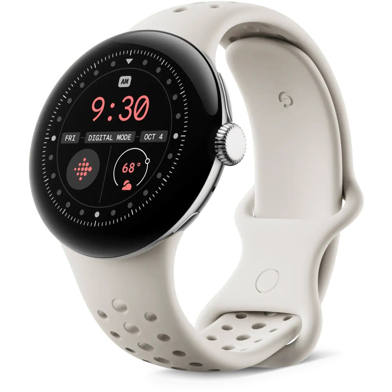 Google Pixel Watch 3 (45mm) - Active Sport Band - Porcelain - S — Buy in Cyprus with Fast Delivery