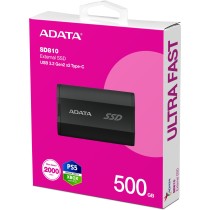 ADATA SD810 - Portable SSD - 500GB 20Gbps Black | Armenius Store