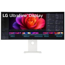 LG 101.6 cm 40-inch 5120×2160 21:9 NanoIPS 5 ms 120 Hz Thunderbolt 5 (96W) HDMI 2.1×2 DP2.1 USB-C KVM - 40U990A-W -