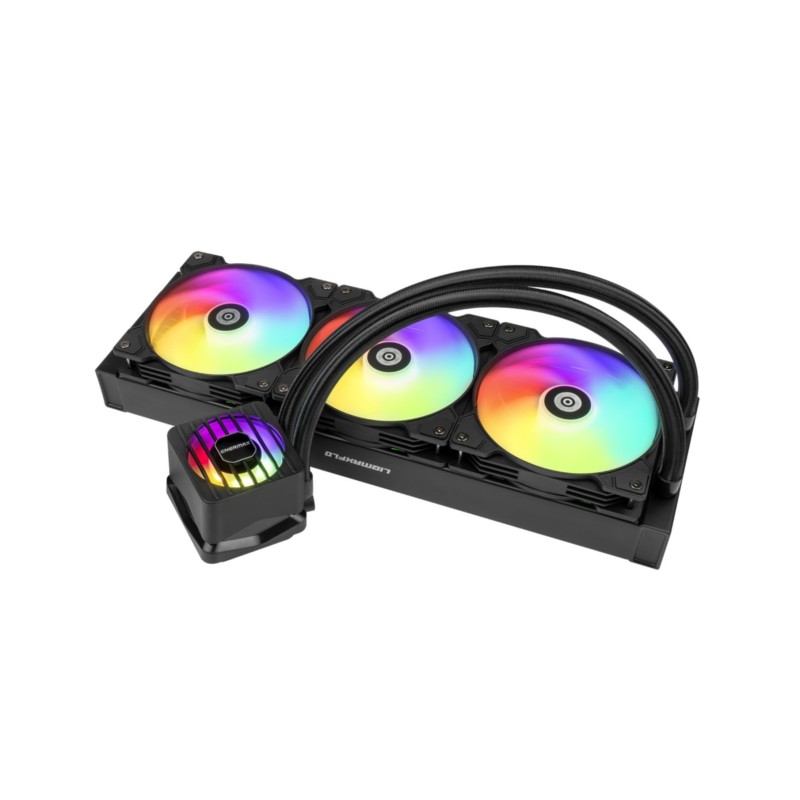Buy Enermax LIQMAXFLO ELC-LMF360T-ARGB - 360mm AIO CPU Liquid Cooler, ARGB, Black in Cyprus, Nicosia, Limassol, Larnaka, Pafos