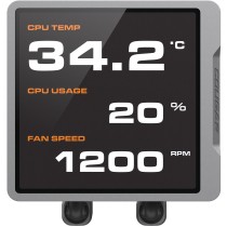 Cougar Poseidon Vistek Pro 360 ARGB CPU Liquid Cooler – 3.95in LCD Display | Armenius Store