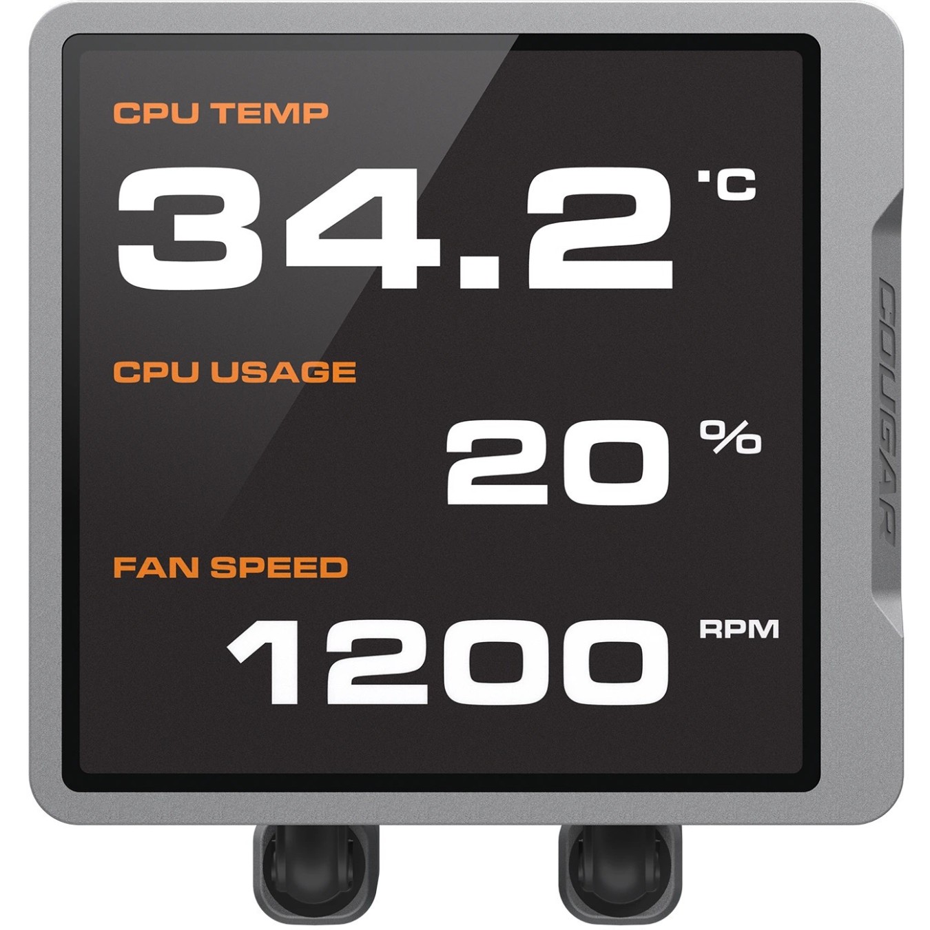 Cougar Poseidon Vistek Pro 360 ARGB CPU Liquid Cooler – 3.95in LCD Display | Armenius Store
