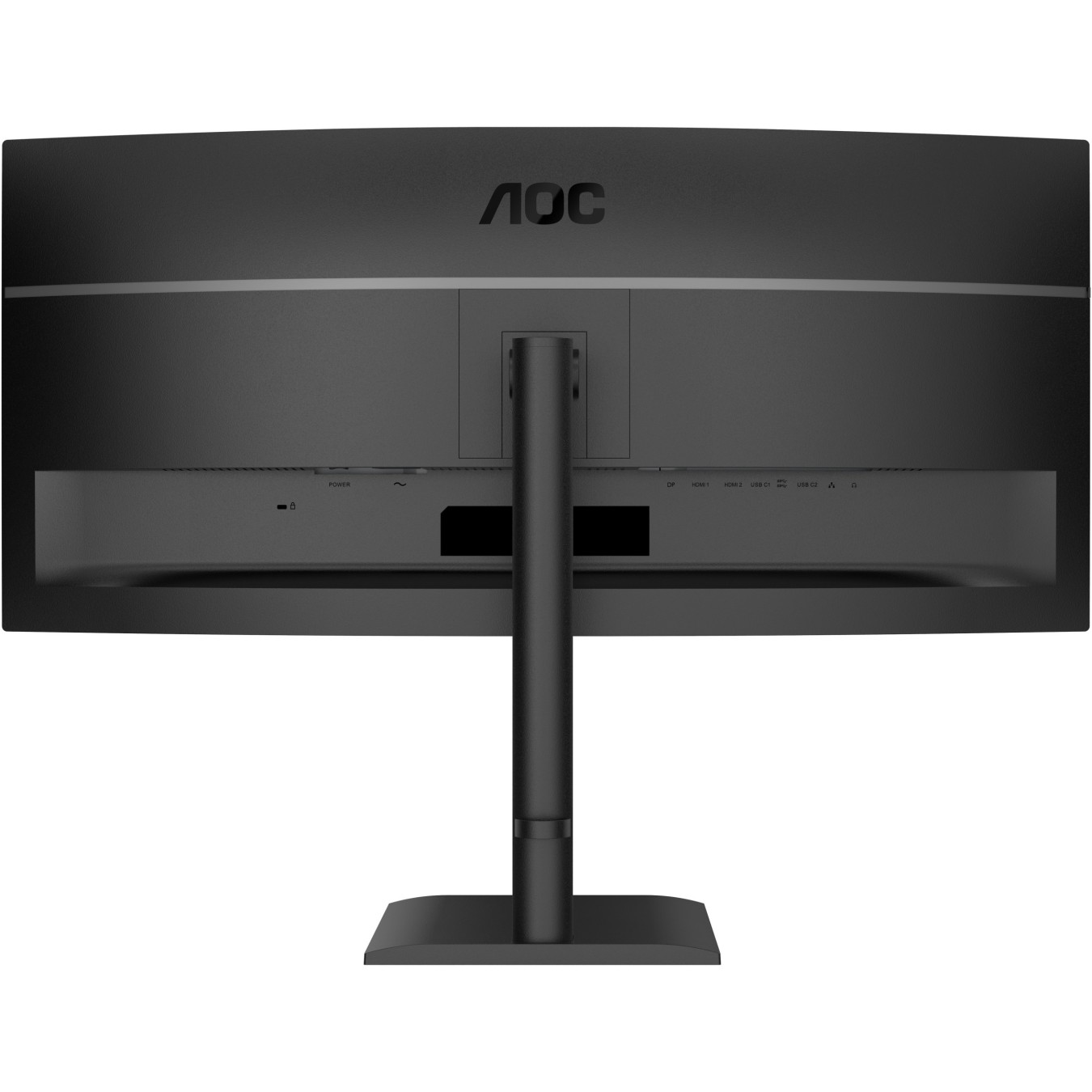 AOC Monitor - CU34E4CV - 86.0cm (34') 21:9 2xHDMI+DP+USB-C Curved Black — Buy in Cyprus with Fast Delivery
