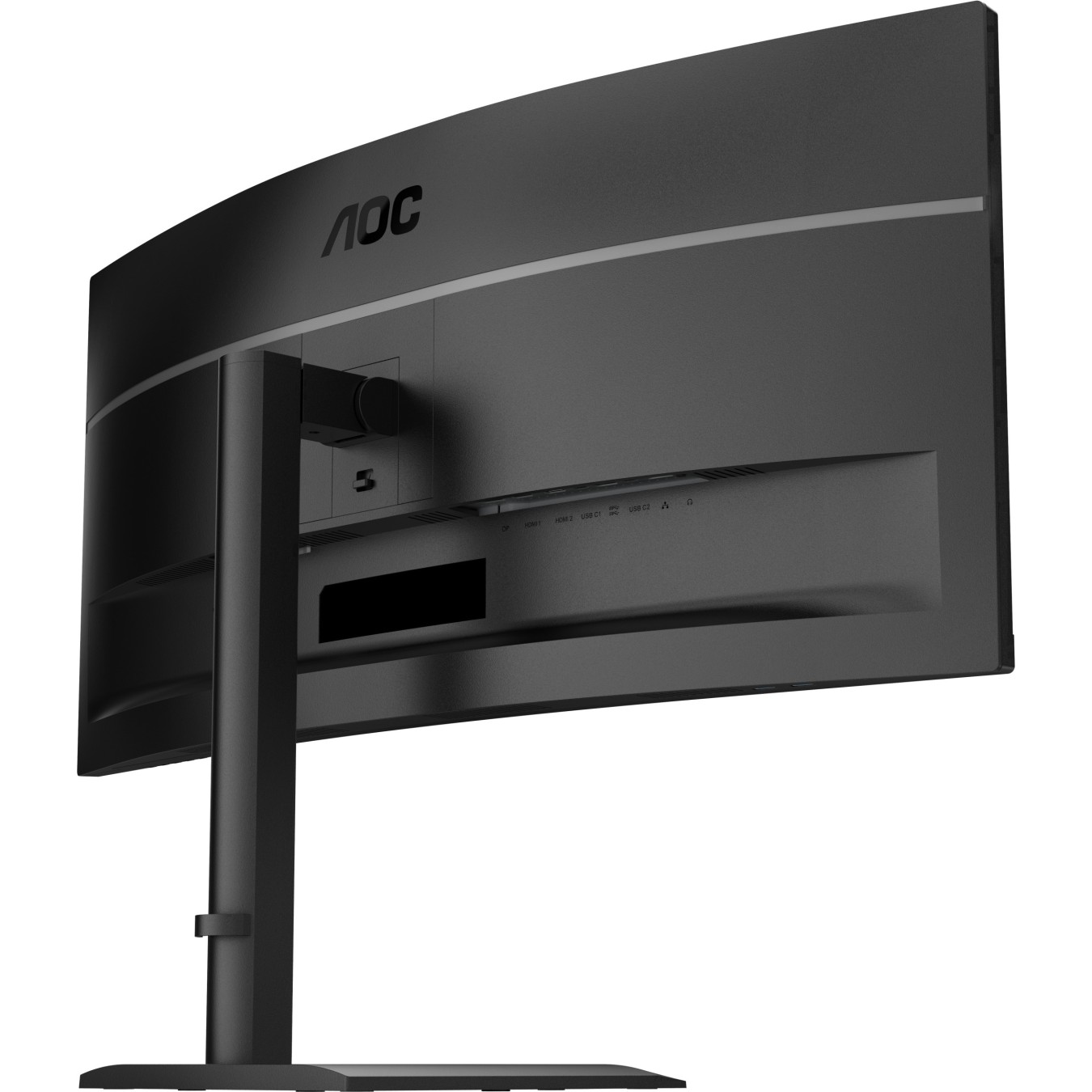 AOC Monitor - CU34E4CV - 86.0cm (34') 21:9 2xHDMI+DP+USB-C Curved Black — Buy in Cyprus with Fast Delivery