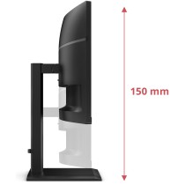 AOC Monitor - CU34E4CV - 86.0cm (34') 21:9 2xHDMI+DP+USB-C Curved Black — Buy in Cyprus with Fast Delivery