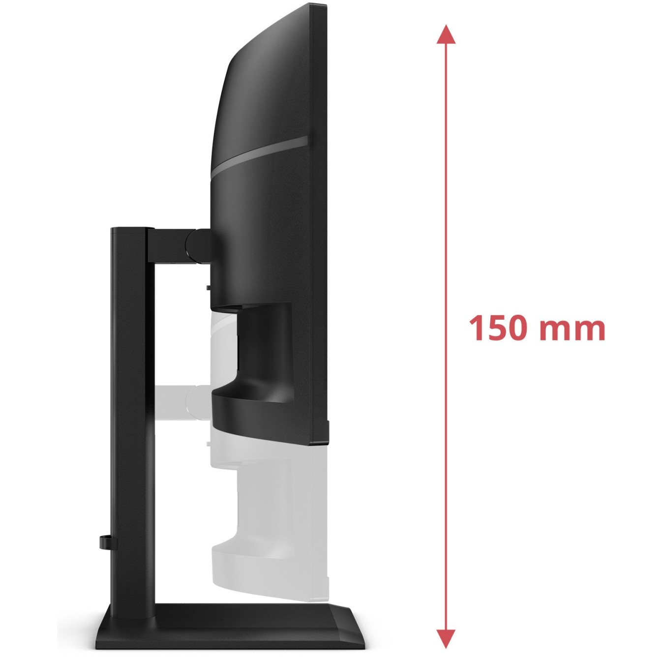 AOC Monitor - CU34E4CV - 86.0cm (34') 21:9 2xHDMI+DP+USB-C Curved Black — Buy in Cyprus with Fast Delivery