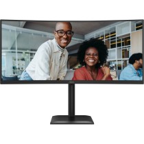 AOC Monitor - CU34E4CV - 86.0cm (34') 21:9 2xHDMI+DP+USB-C Curved Black — Buy in Cyprus with Fast Delivery