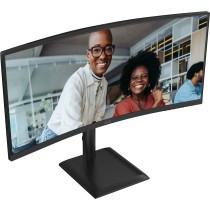 AOC Monitor - CU34E4CV - 86.0cm (34') 21:9 2xHDMI+DP+USB-C Curved Black — Buy in Cyprus with Fast Delivery