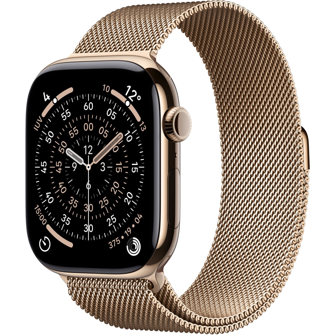 Apple Watch Titan Gold Cellular 46mm (Milanese Bracelet gold) - S11 - S M — Buy in Cyprus with Fast Delivery