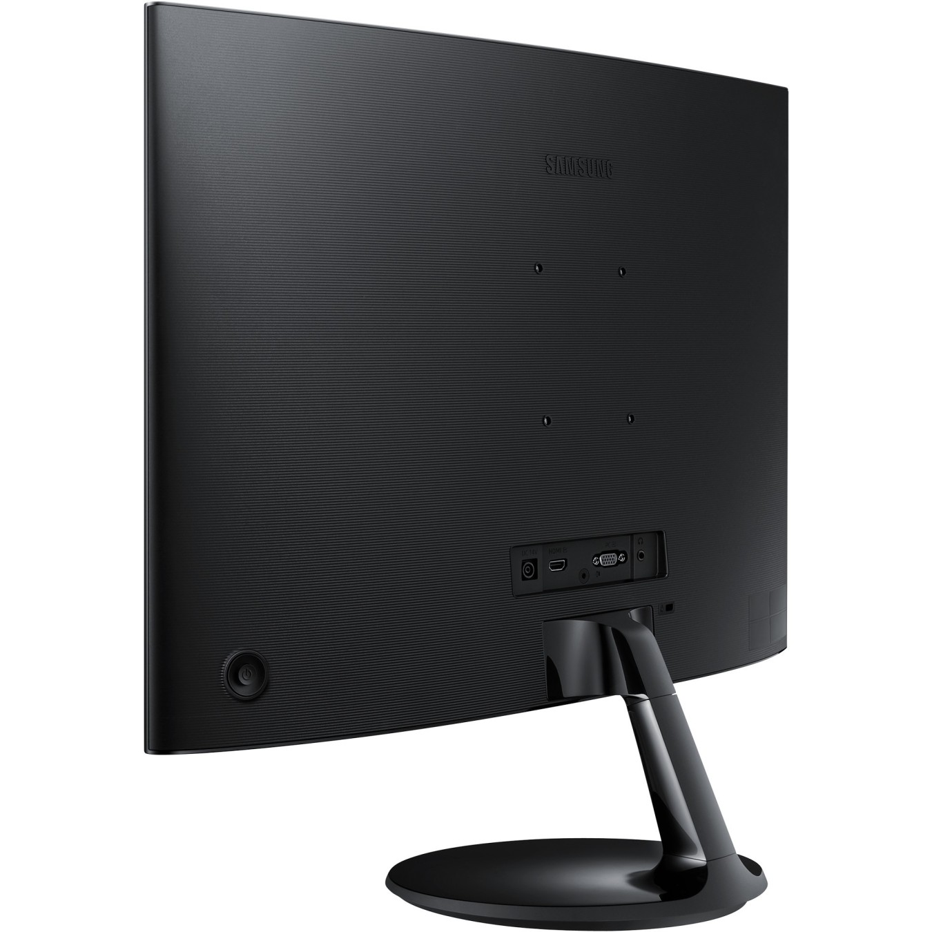 Samsung Monitor - S24C364EAU - 61cm 24'' (1920x1080) Essential Curved 16:9 4ms HDMI VGA Full HD Black