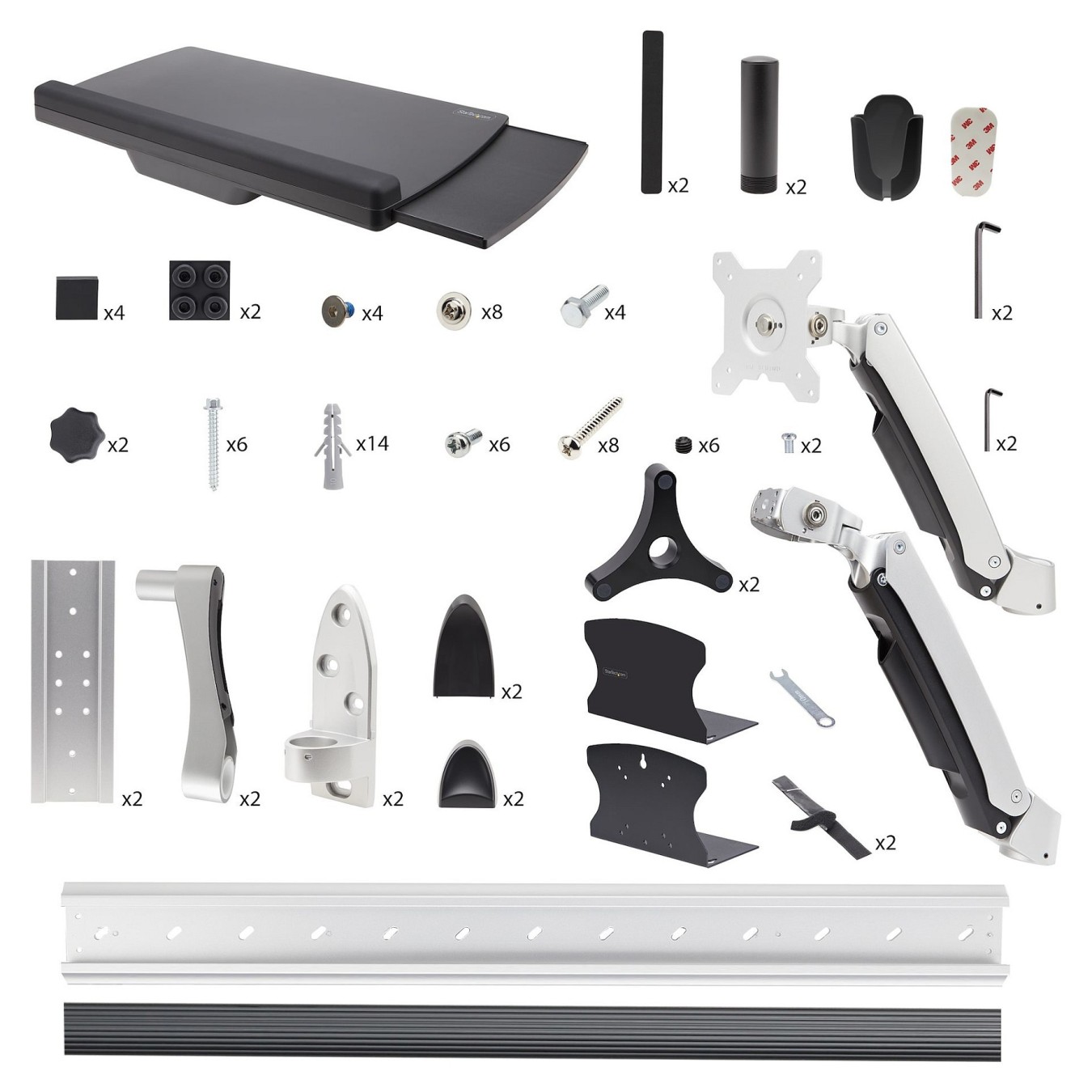 StarTech Wall Mount Workstation - Wall Mount Workstation — Buy in Cyprus with Fast Delivery