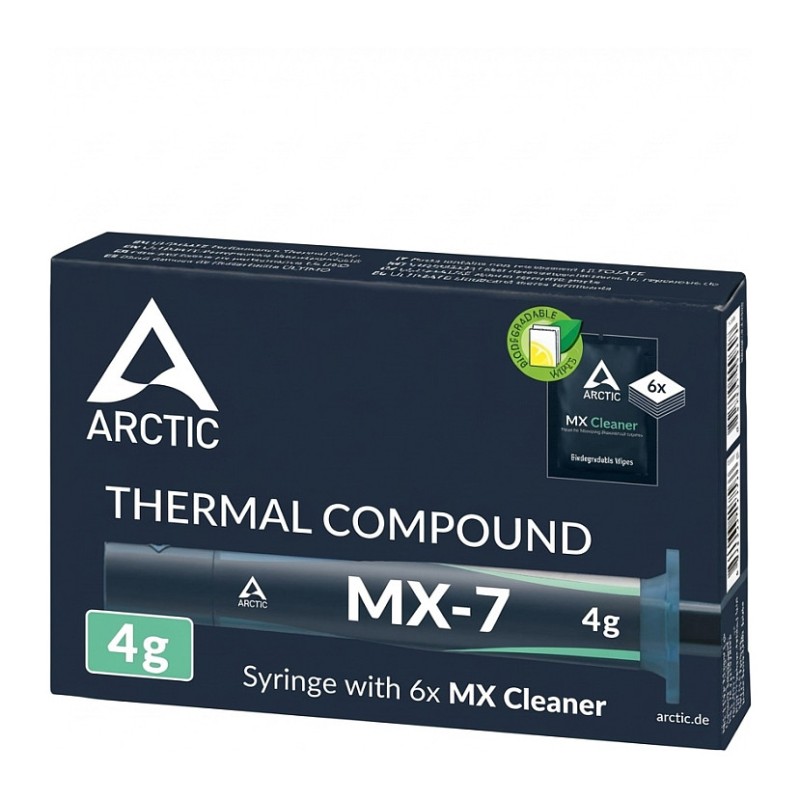 Arctic MX-7 Thermal Paste 4g + 6 Cleaner (Boxed) — Buy in Cyprus with Fast Delivery