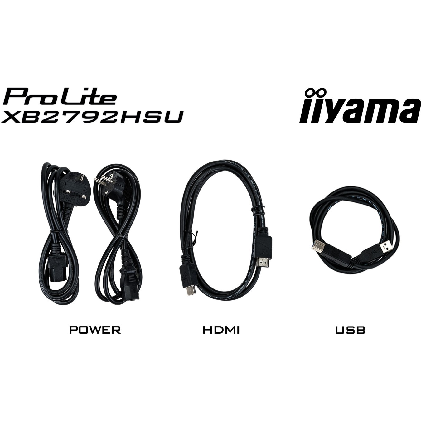 IIYAMA 68.6cm (27') - XB2792HSU-B1 - 16:9 HDMI+DP+2xUSB IPS — Buy in Cyprus with Fast Delivery
