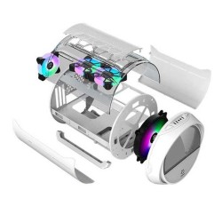 Buy PC Case SNOWMAN - CS028 - White in Cyprus, Nicosia, Limassol, Larnaka, Pafos