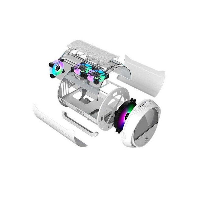 Buy PC Case SNOWMAN - CS028 - White in Cyprus, Nicosia, Limassol, Larnaka, Pafos