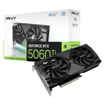 PNY GeForce RTX 5060 Ti - Black, 8GB GDDR7, 2572 MHz Boost, Dual-Fan — Buy in Cyprus with Fast Delivery