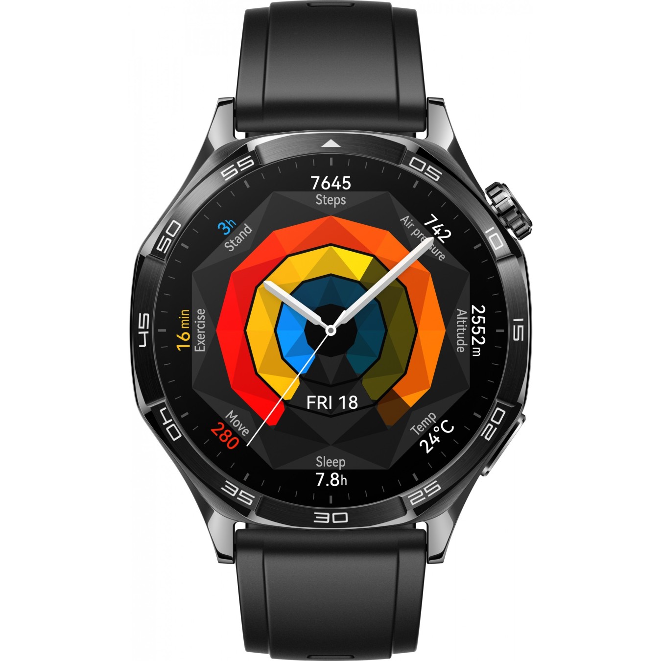 Huawei Watch GT5 - Vili-B19F - 46MM, Black — Buy in Cyprus with Fast Delivery