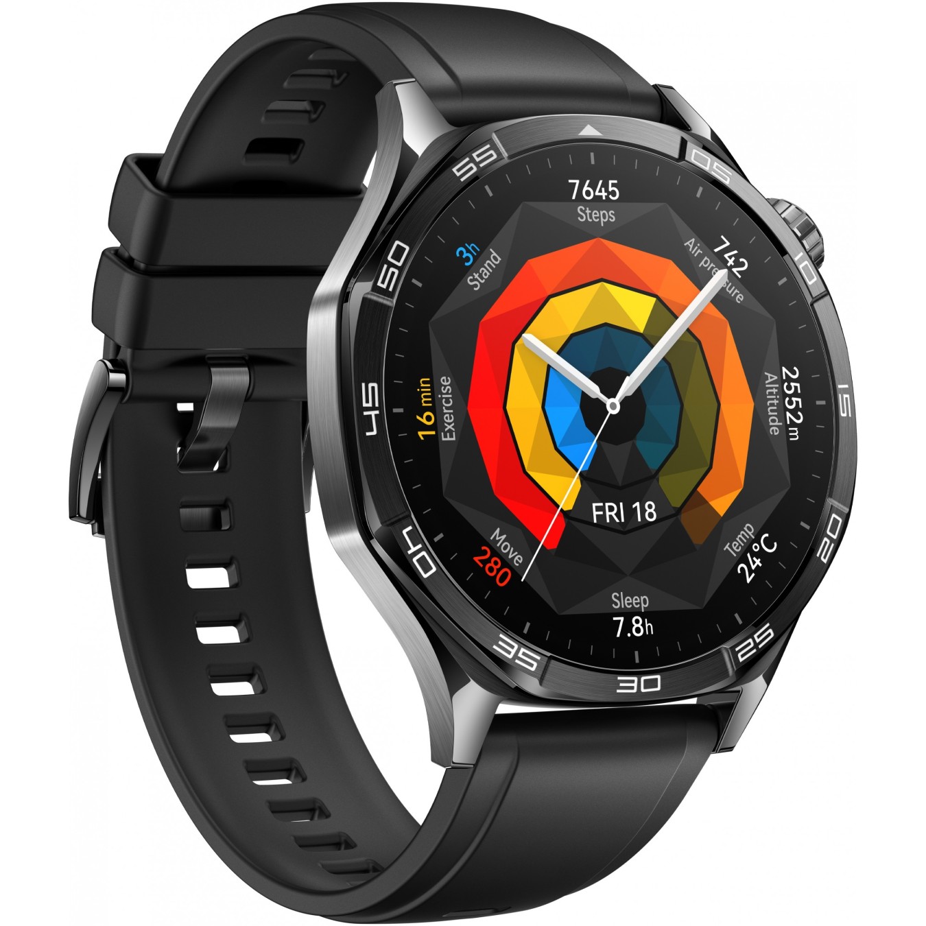 Huawei Watch GT5 - Vili-B19F - 46MM, Black — Buy in Cyprus with Fast Delivery
