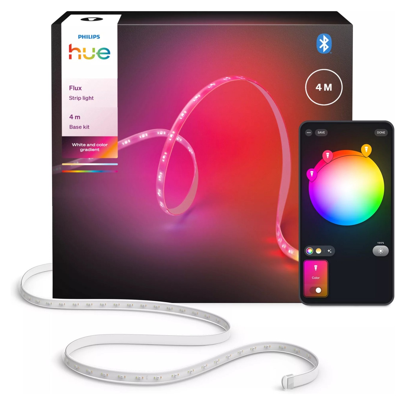 Philips Hue Flux Lightstrip - 4m — Buy in Cyprus with Fast Delivery