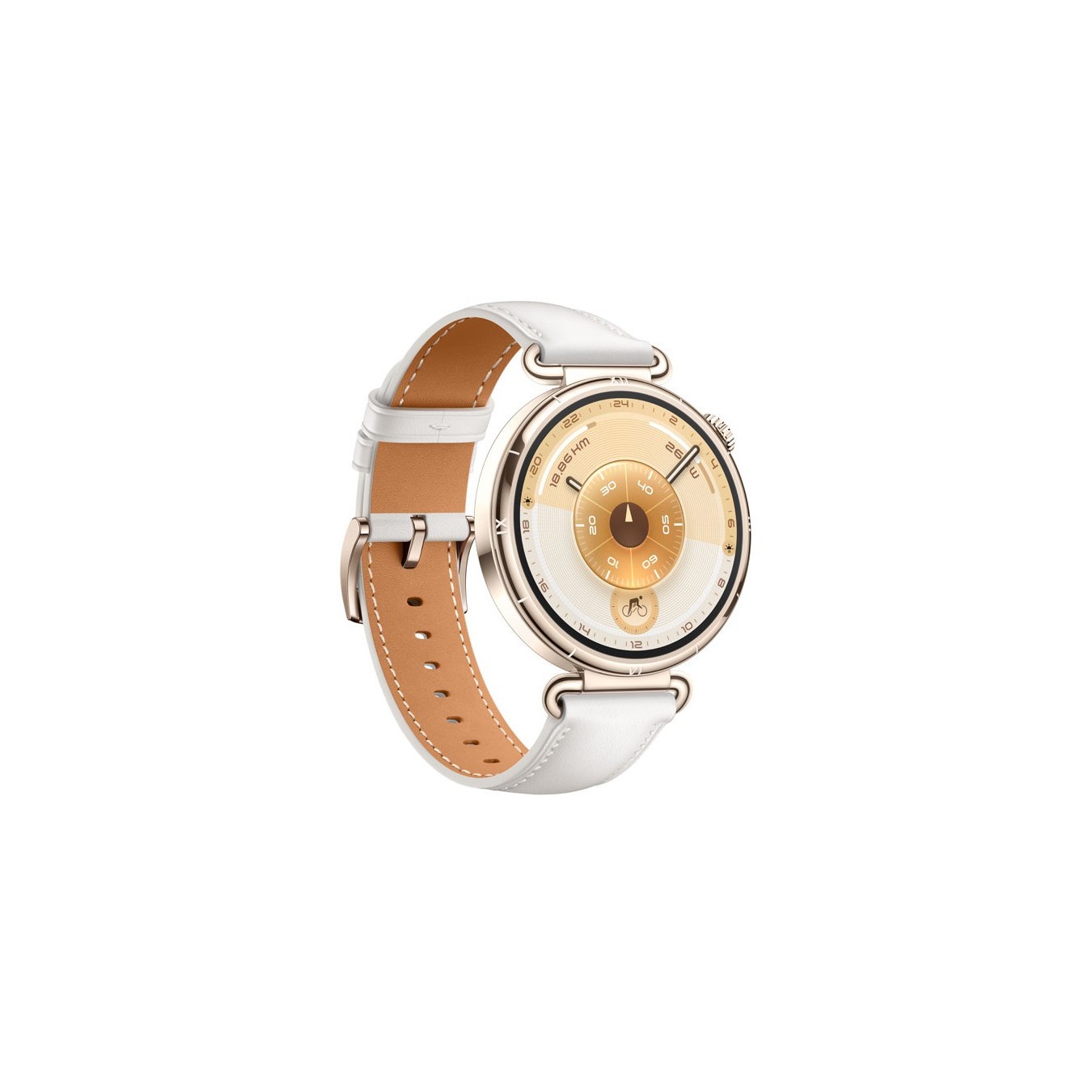 Huawei WATCH GT6 41mm - Konsu-B19L - White Composite Leather Strap — Buy in Cyprus with Fast Delivery
