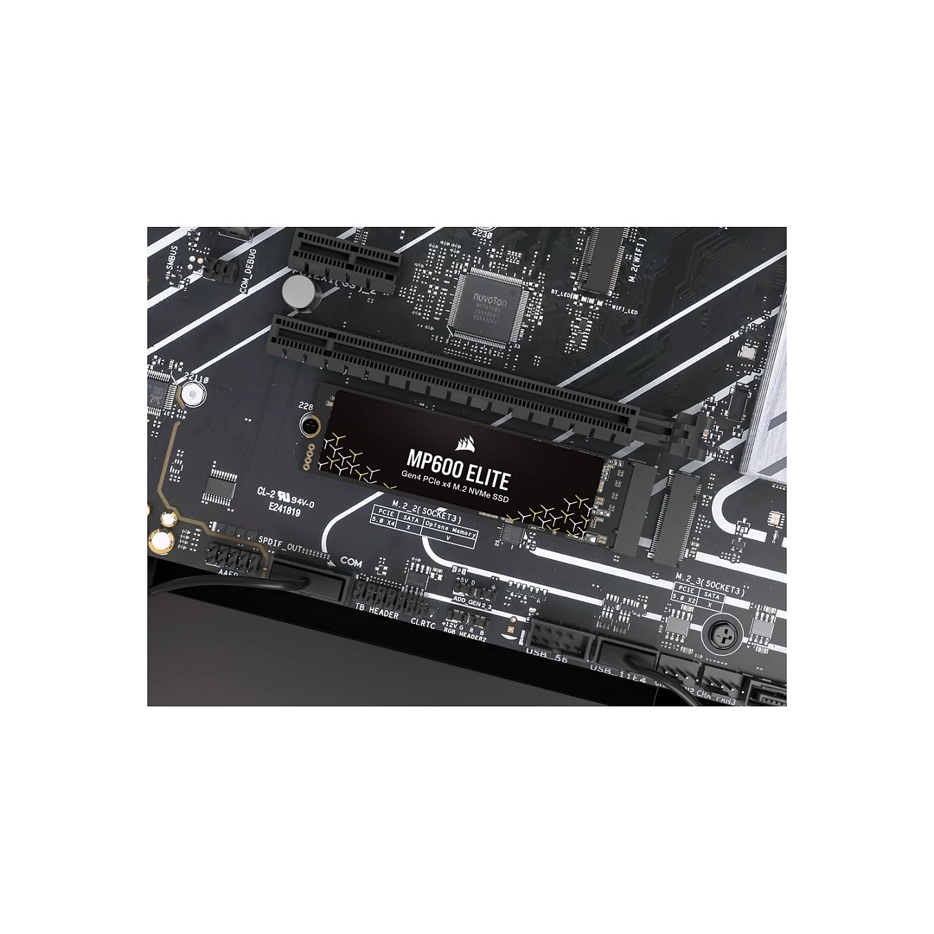 M.2 1TB CORSAIR PCI-E NVMe Gen4 - MP600 ELITE - retail — Buy in Cyprus with Fast Delivery