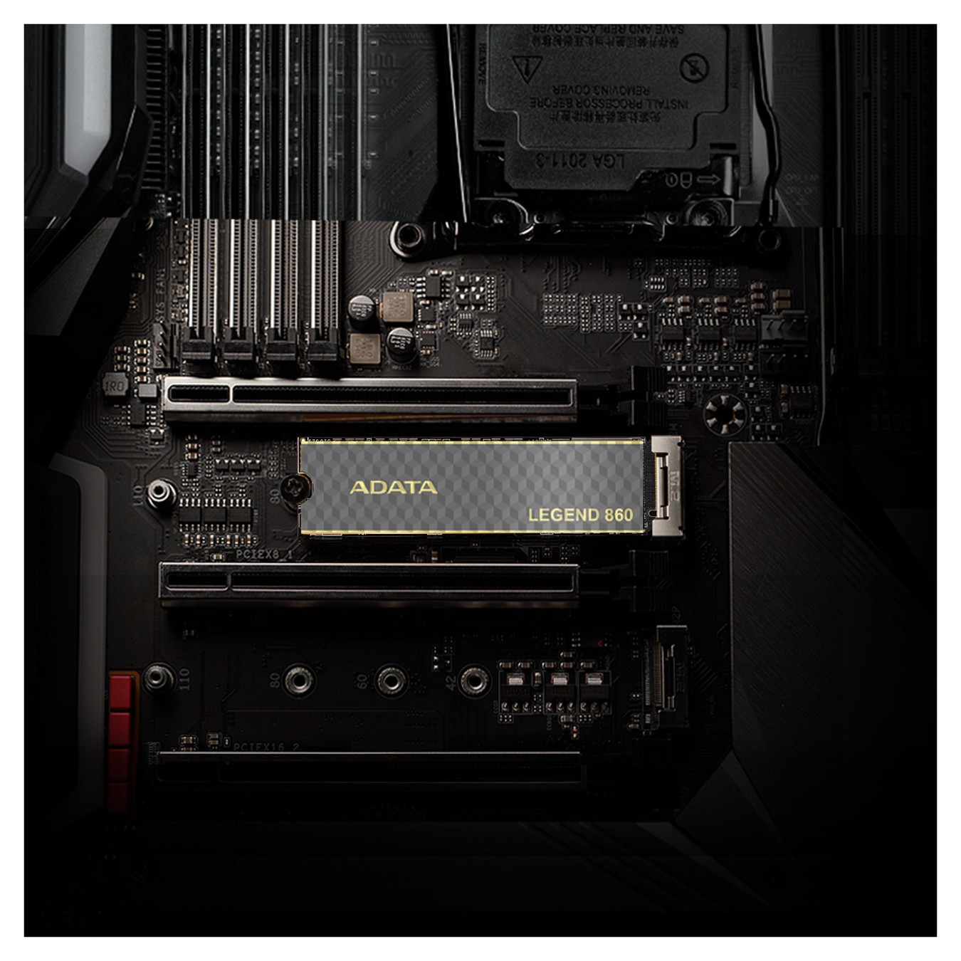M.2 ADATA 500 GB - LEGEND 860 - PCIe 4.0 x4, NVMe 2.0, 2280 — Buy in Cyprus with Fast Delivery