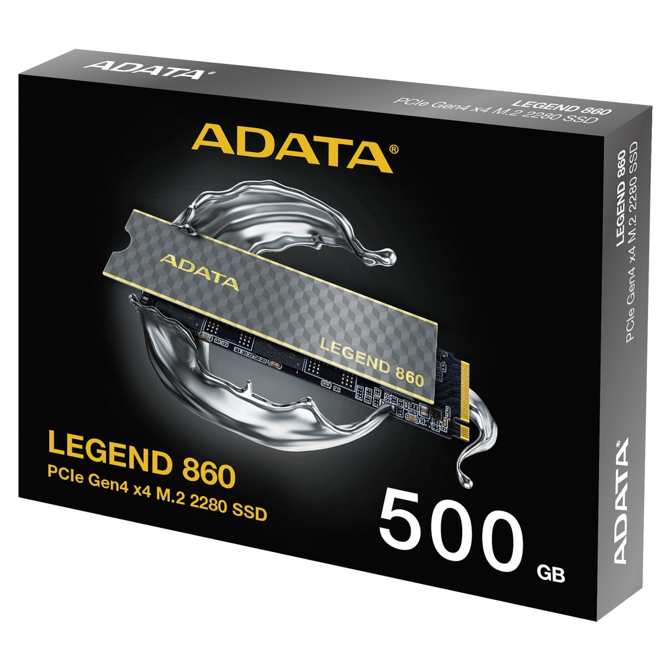 M.2 ADATA 500 GB - LEGEND 860 - PCIe 4.0 x4, NVMe 2.0, 2280 — Buy in Cyprus with Fast Delivery