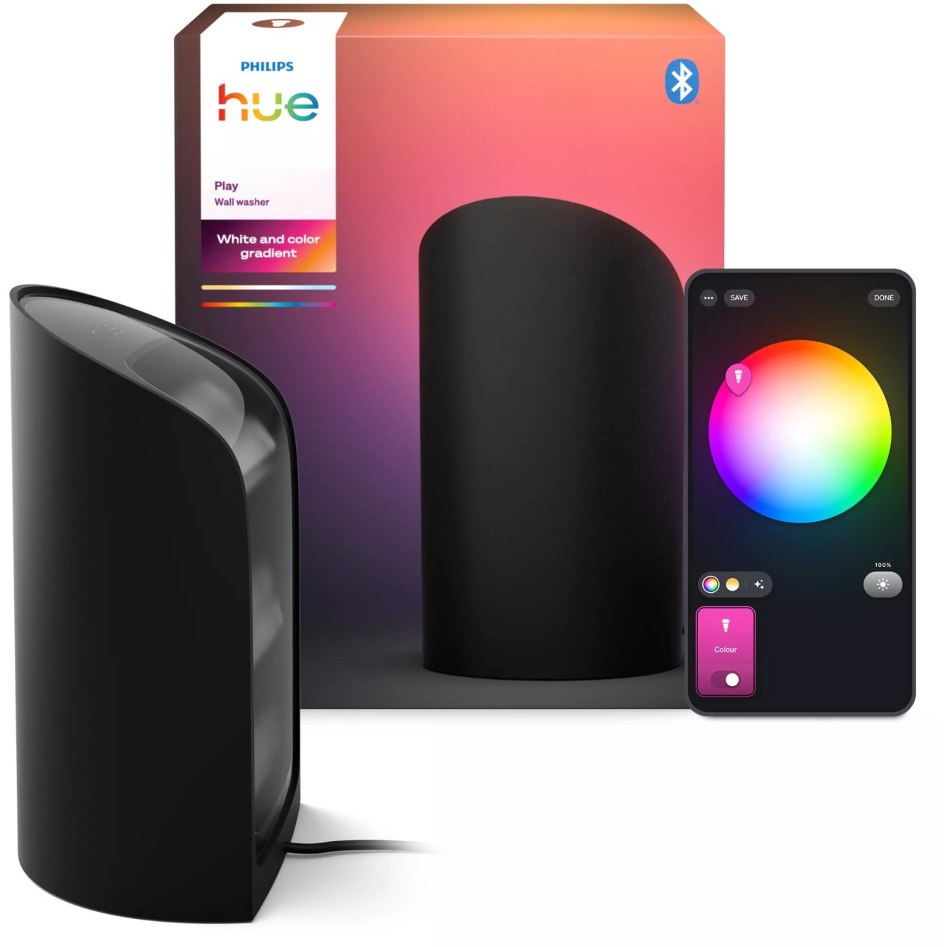 Philips Hue Play Wall Washer Light - Black EU UK — Buy in Cyprus with Fast Delivery
