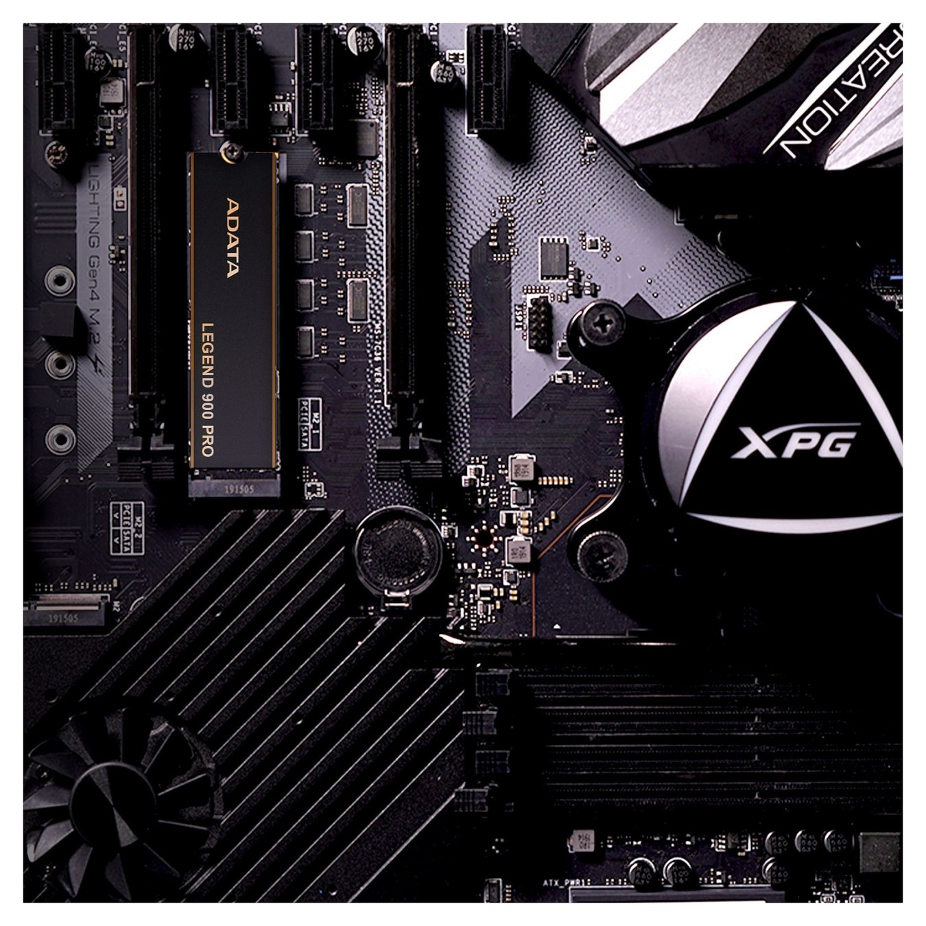 ADATA M.2 SSD - LEGEND 900 Pro - 1 TB, Black Gold, PCIe 4.0 x4, NVMe 1.4, M.2 2280 — Buy in Cyprus with Fast Delivery