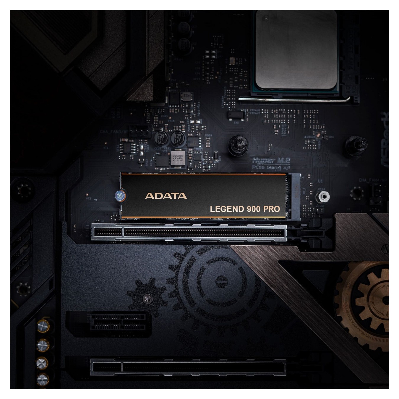 ADATA M.2 SSD - LEGEND 900 Pro - 1 TB, Black Gold, PCIe 4.0 x4, NVMe 1.4, M.2 2280 — Buy in Cyprus with Fast Delivery